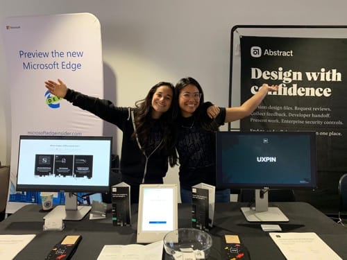 UXPin team at a Smashing Conference